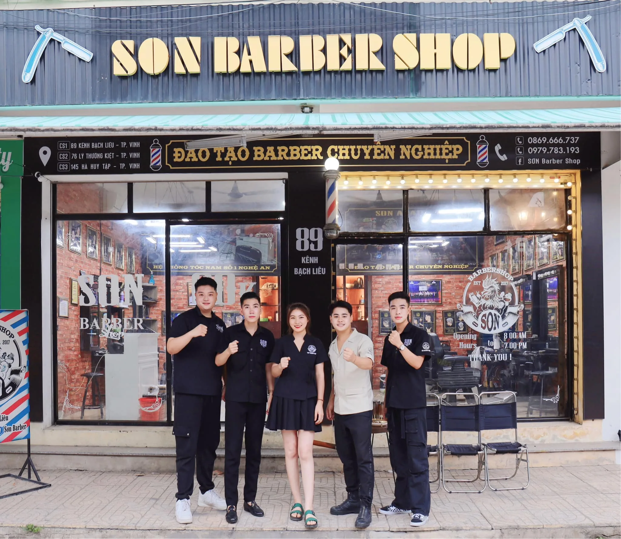 Son Barbershop - Đào tạo barber chuyên nghiệp 