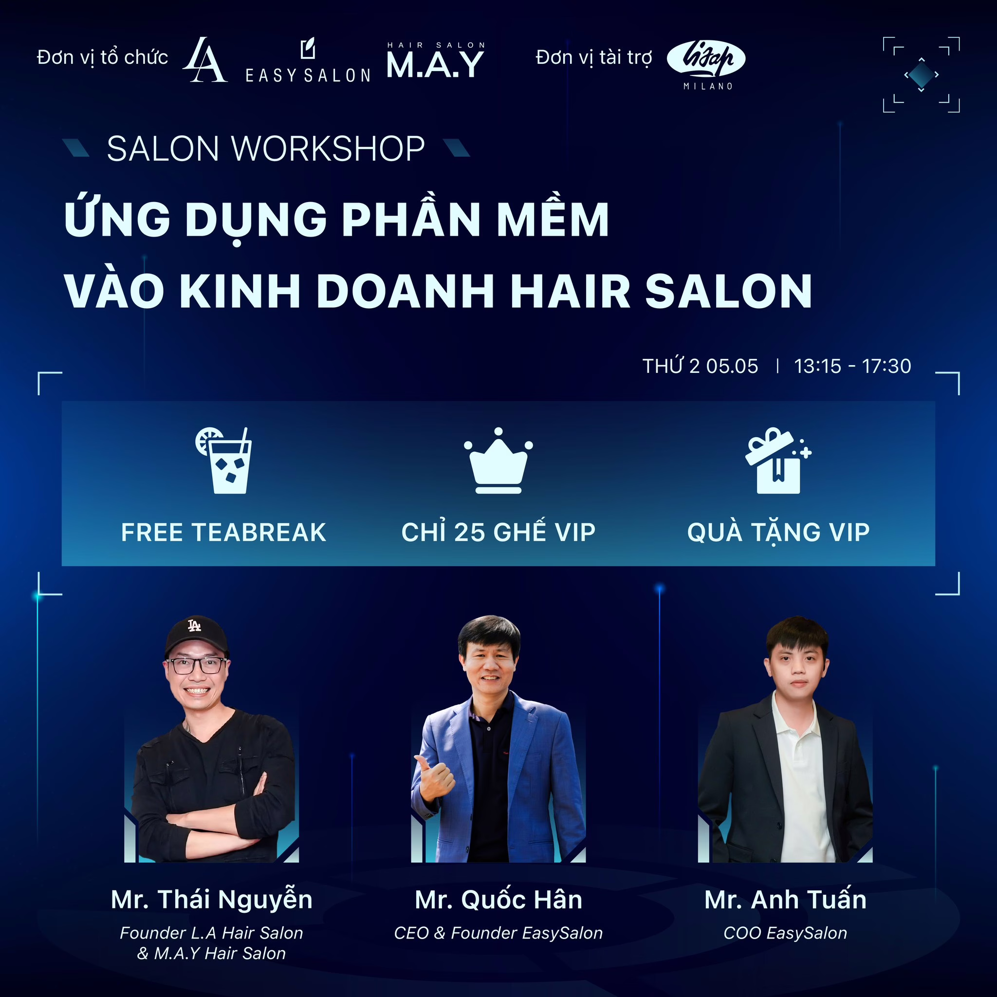 L.A Hair Salon x EasySalon - Workshop ứng dụng phần mềm vào kinh doanh Hair Salon