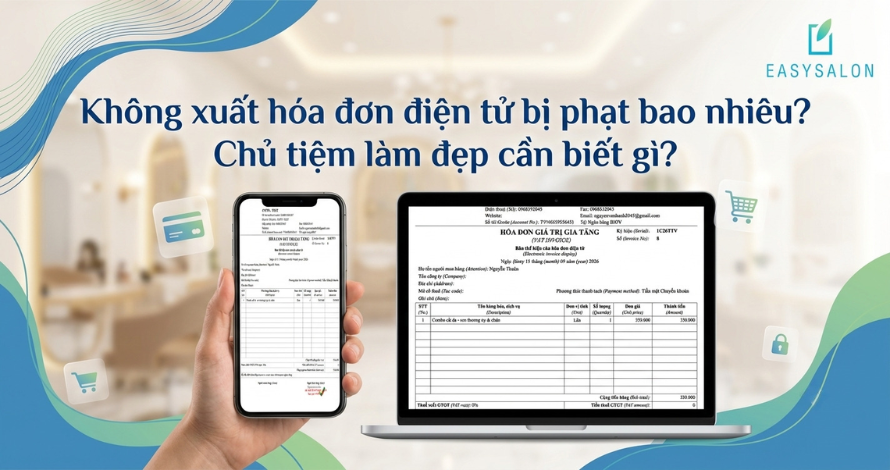 Không xuất hóa đơn điện tử bị phạt bao nhiêu